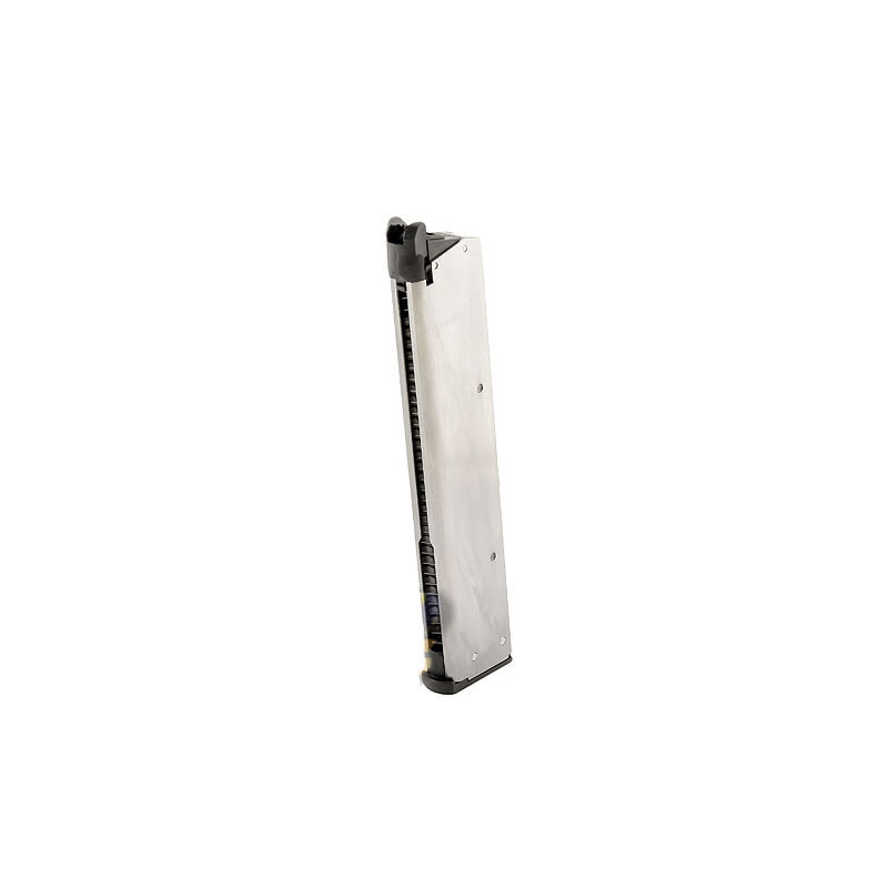 M1911 GBB Magazin 40rds "Longmag" (TM) (Silber)