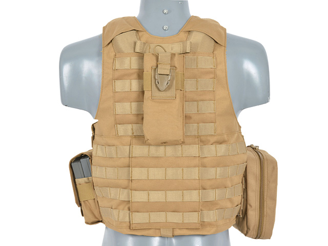 Combat Modular Armor System Replica - coyote [8FIELDS]
