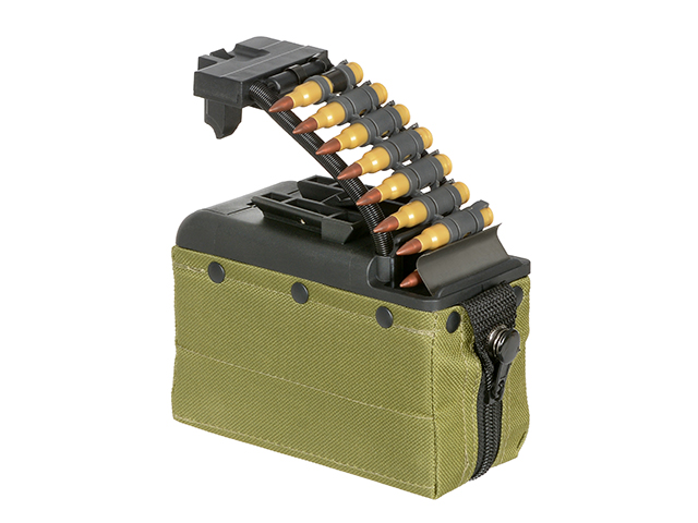 2000rds Electrisches Boxmagazin für 'T8 MK46'  von BattleAxe, Oliv