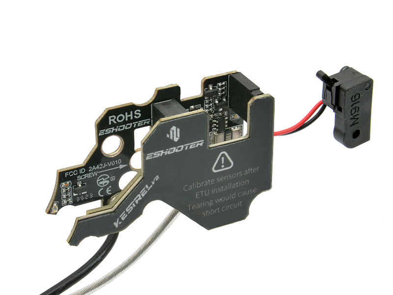 Kestrel V2 ETU Bluetooth - Rear Wired, internationale Version, nur für max. 0,5J AEG