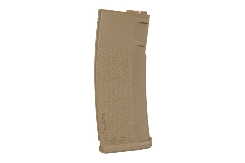 120rds 'S2-Mag' AR Midcap Magazin, Polymer, TAN