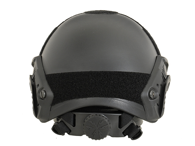 FAST MH Helmet Replica with quick adjustment - Black [EM]