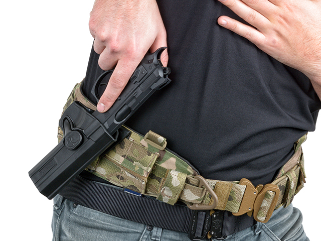 Airsoft MOLLE Attachment - Black [Amomax]