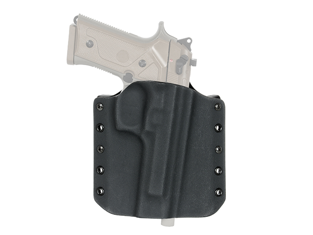 Open Top Kydex M9 Holster - Black [8FIELDS]