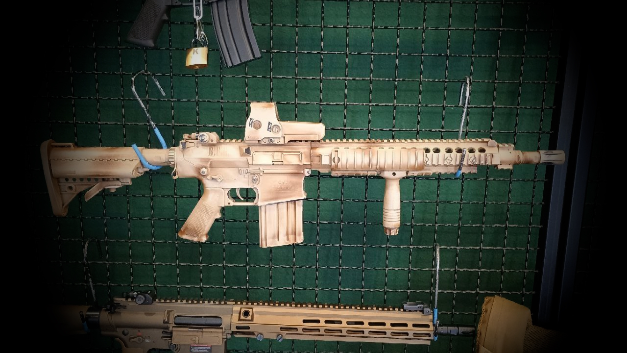 CUSTOMGUN: E&C Project BFG mit Reddot, Jefftron Scylla, Speedgears, Aimtop, ca. 1,6 Joule