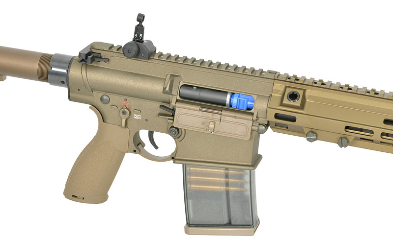 EC-203 DMR S-AEG mit Eshooter ETU, Grün/Braun