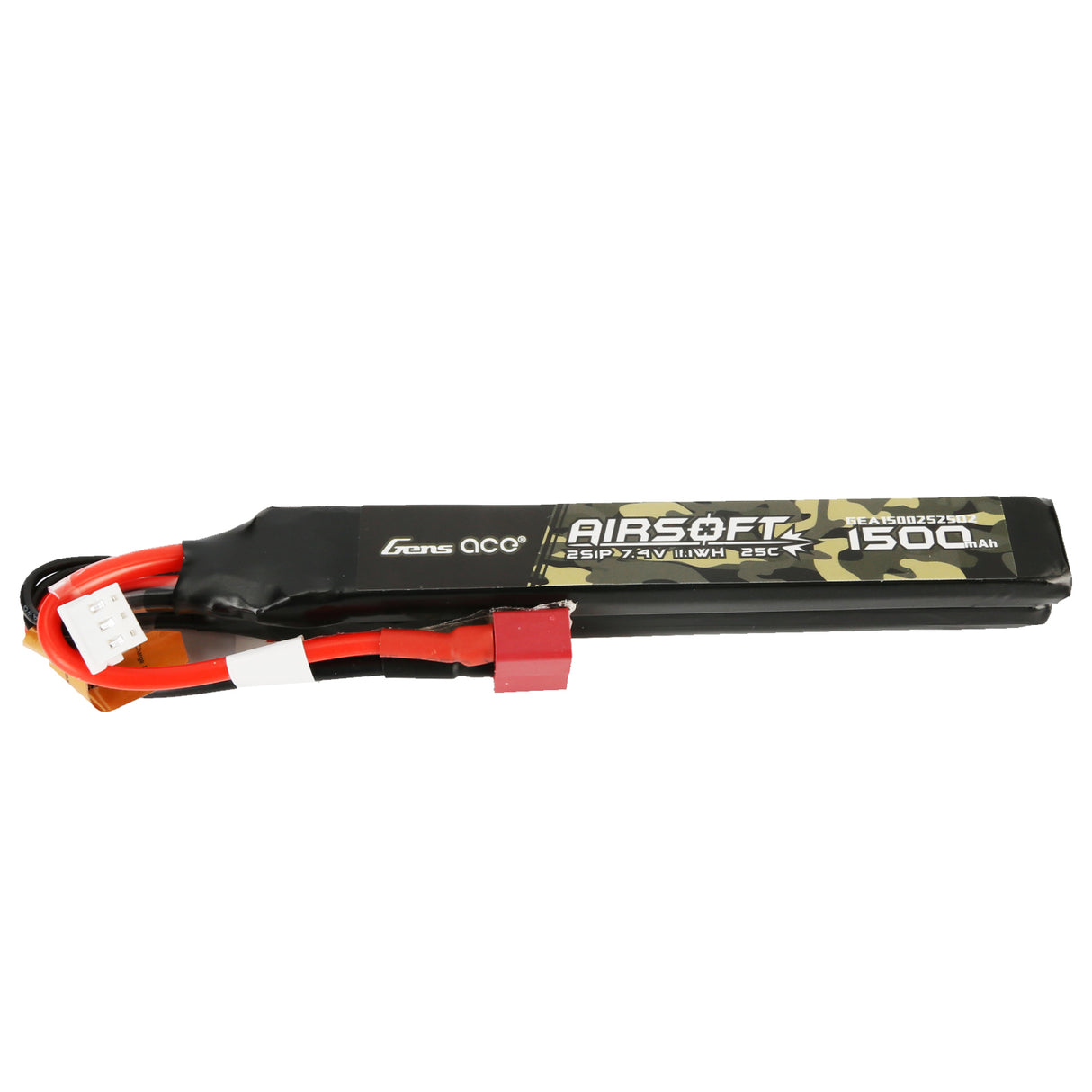 Kopie von Gens Ace 25C 1500mAh 2S1P 7.4V Double-Sticktype mit T-Stecker #1