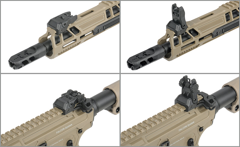 M916G 'Aeroknox UTR556' max. 0,5J AEG - Tan mit Fire Control System