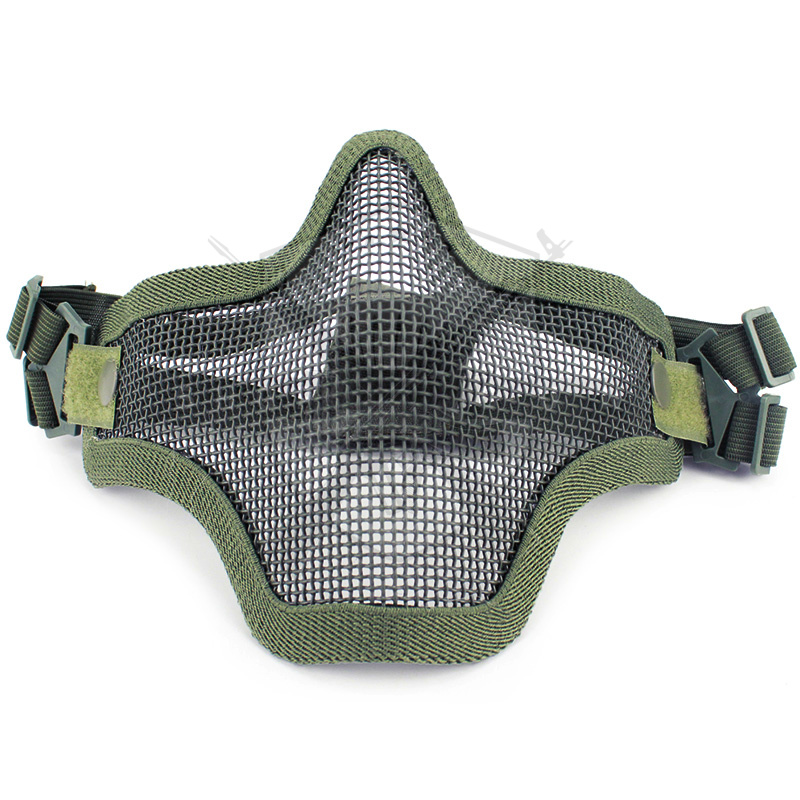 Basic Gittermaske Oliv