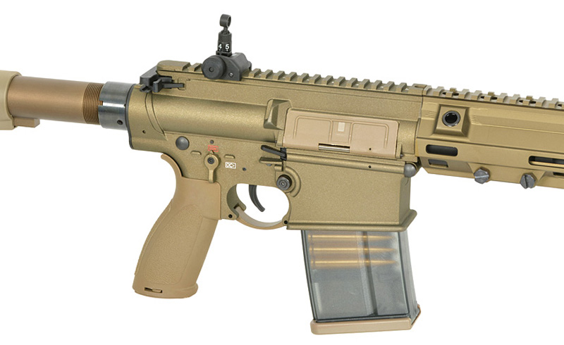 EC-203 DMR S-AEG mit Eshooter ETU, Grün/Braun